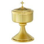 Ciboire 7.25" (18.4 cm) Ht., Cap.: 175-230 Hosties