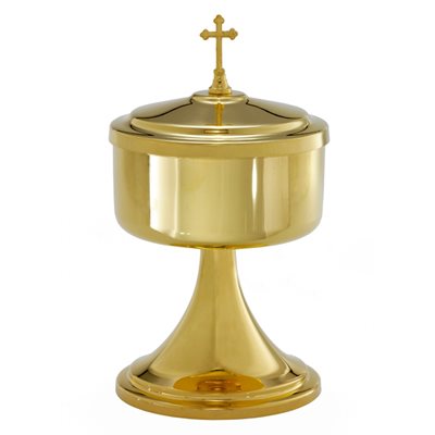 Ciborium, 7" (17.8 cm) Ht., Cap.: 175 à 230 Hosties