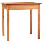 Plain Communion Table - Pecan Stain