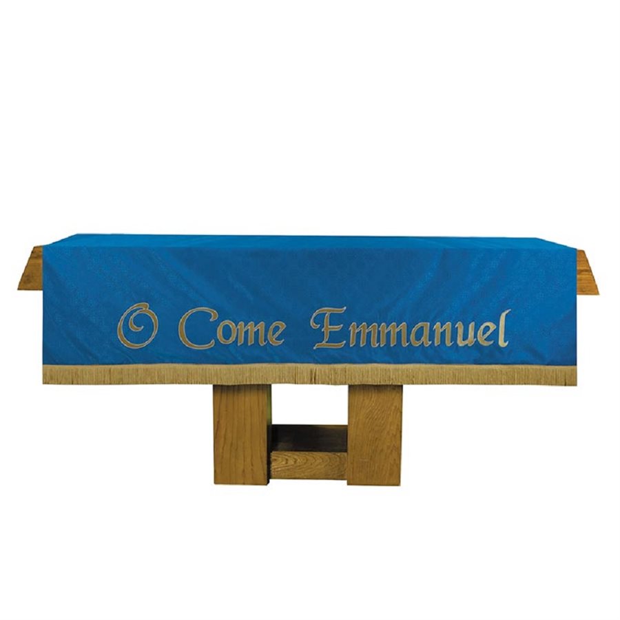 Devant d'Autel O COME EMMANUEL Bleu