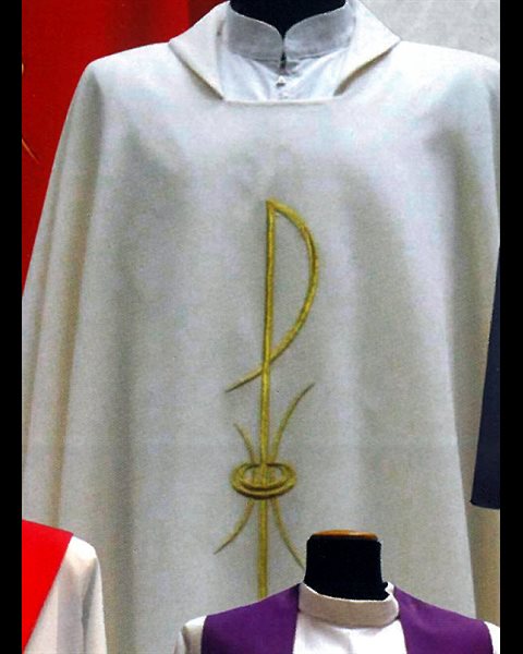 Chasuble and Stole #1205 White