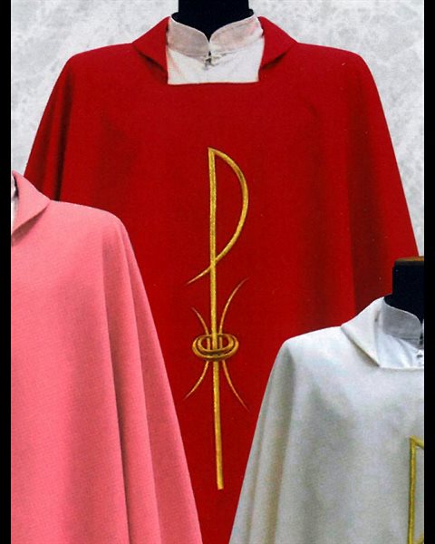Chasuble and Stole #1205 Red