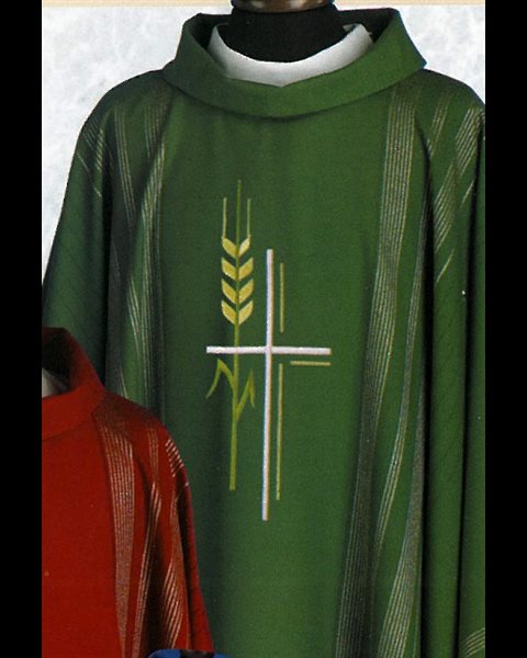 Chasuble and Stole #216 Green