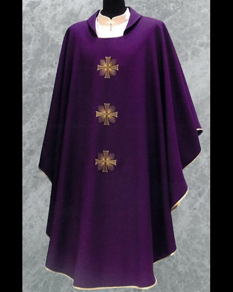 Chasuble and Stole #314 Purple