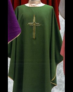 Chasuble and Stole #351 Green