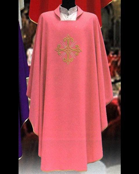 Chasuble and Stole #351 Rose