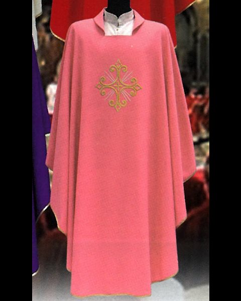 Chasuble et Étole #351 Rose