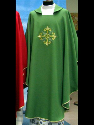 Chasuble et Étole #351 Verte