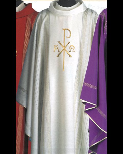 Chasuble and Stole #391 White