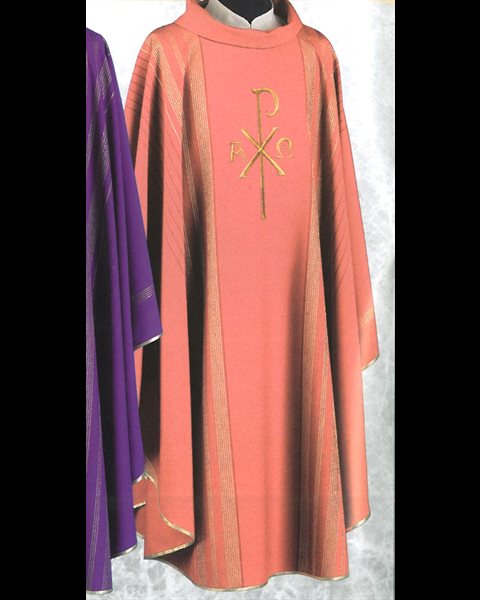 Chasuble et Étole #391 Rose