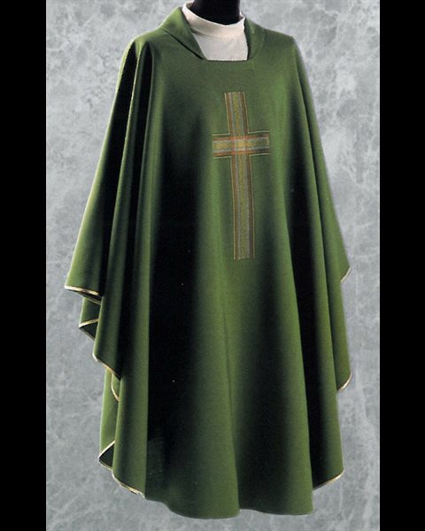 Chasuble and Stole #521 Green