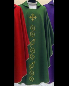 Chasuble et Étole #640 Verte