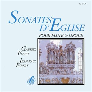 CD Sonates d'Eglise pour flûte & orgue