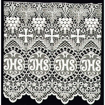 Embroidered Lace #704 / yard (12" wide)