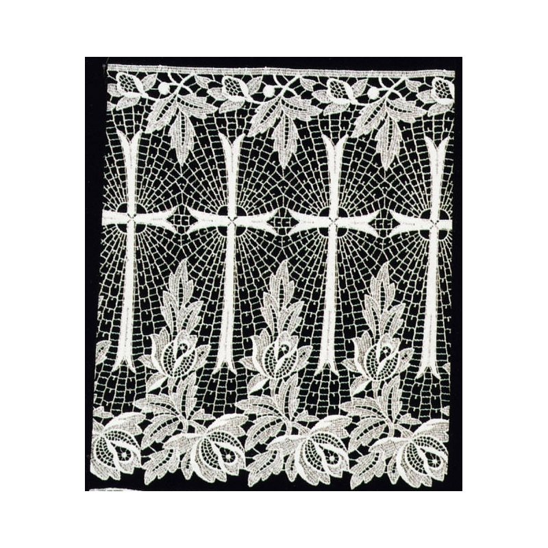 Embroidered Lace #750 / yard (12 3 / 4" wide)