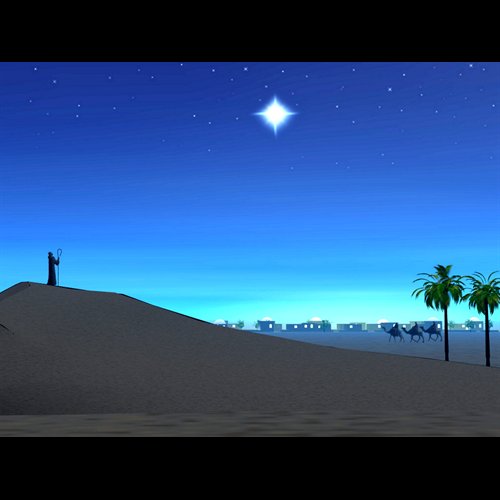 Christmas Crib Scenery The Evening Star 48" x 36" / ea