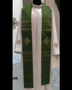 Priest Stole #335 Green
