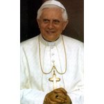 Magnetic Card Pope Benedict XVI, 2 1 / 8" x 3 3 / 8"