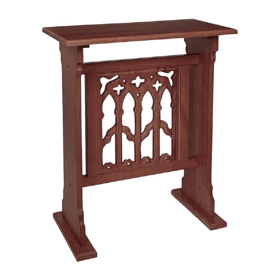 Canterbury Collection Credence Table - Walnut Stain 31 1 / 2"