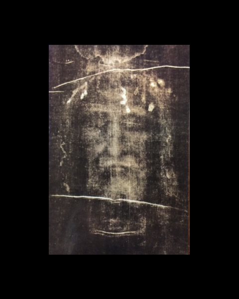 Image Sainte Face de Jésus 4" x 6" (10 x 15 cm)  /  un