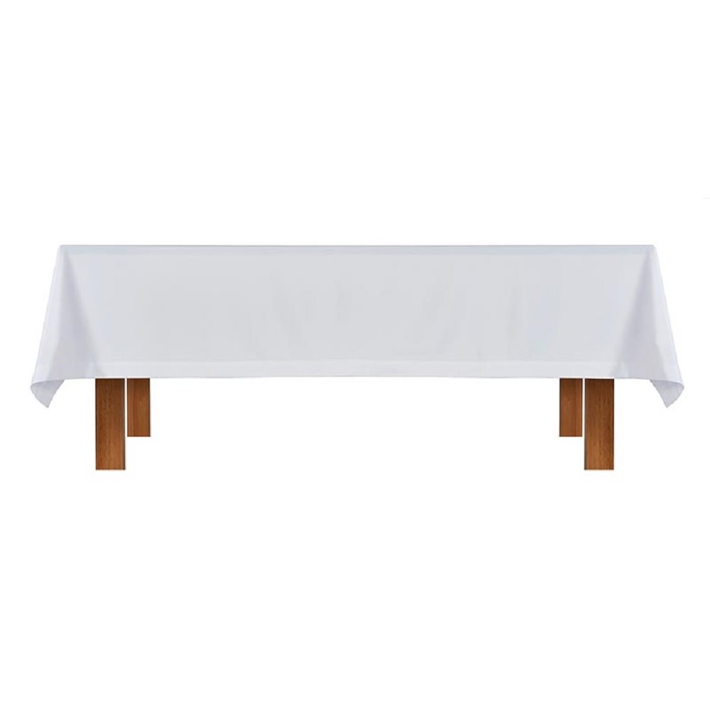 Nappe d'autel 96" x 52" (244 x 132 cm), Blanche