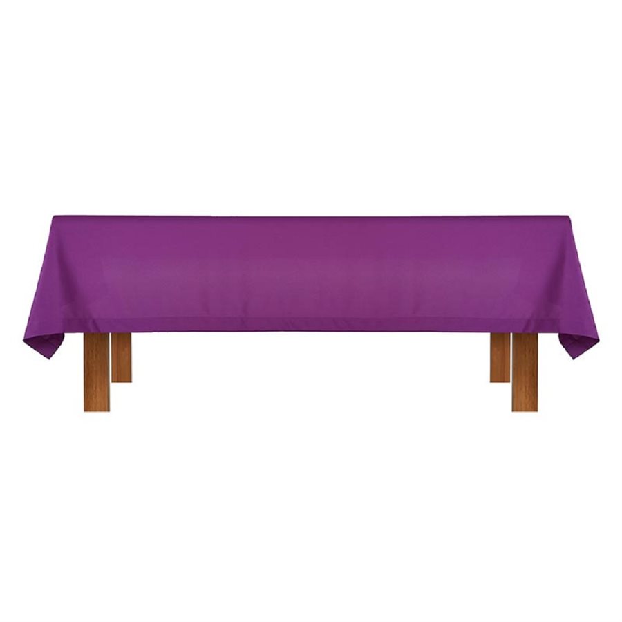 Purple Plain Altar Frontal, 96" x 52"