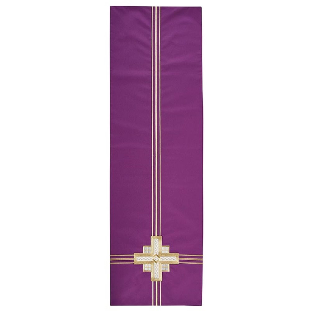 Voile d'ambon ou lutrin 16" x 52" (41 x 132 cm), Violet