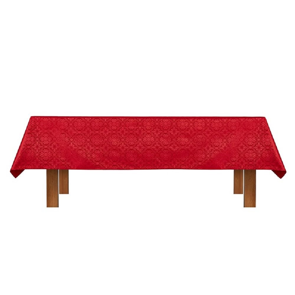 Nappe d'autel 96" x 52" (244 x 132 cm), Rouge