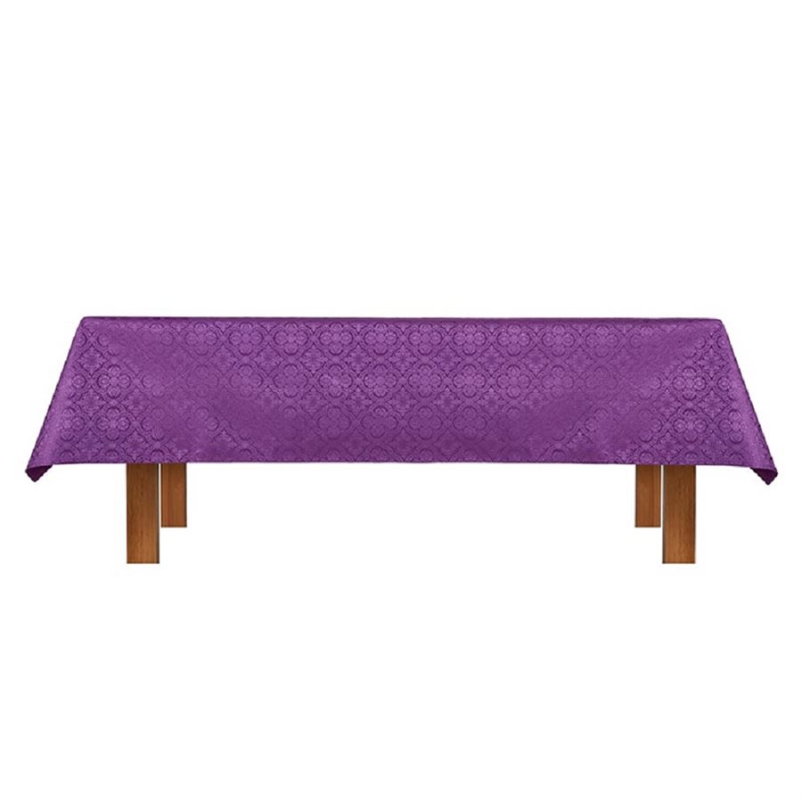 Purple Avignon Plain Altar Frontal, 96" x 52"