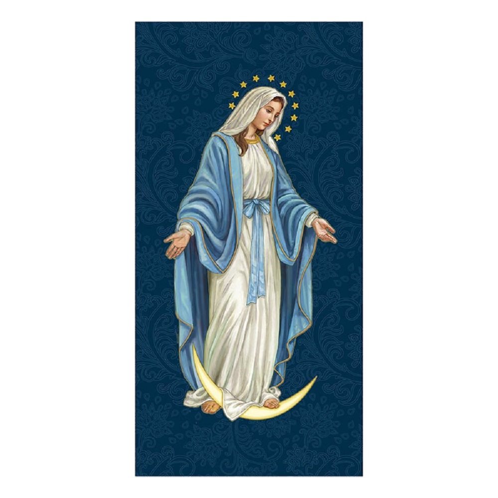 Sacred Image Series X-Stand Banner - Our Lady of Grace
