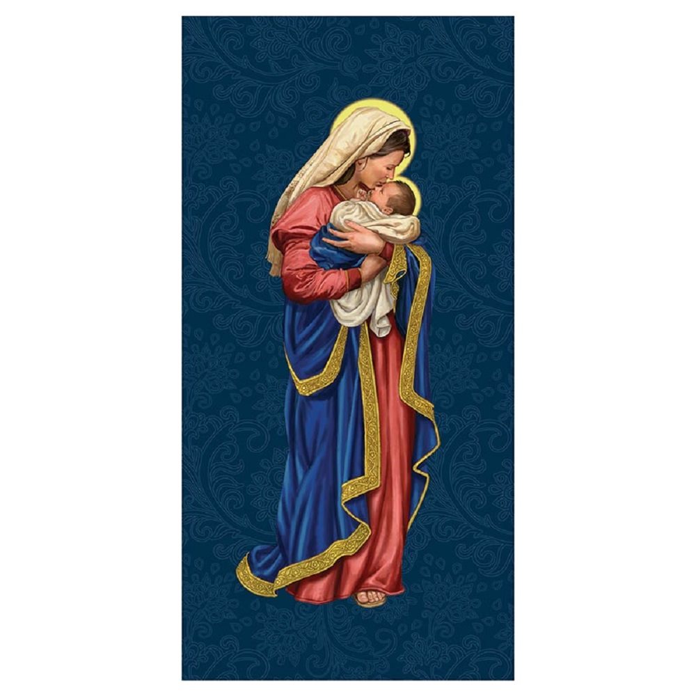 Sacred Image Series X-Stand Banner - Madonna & Child