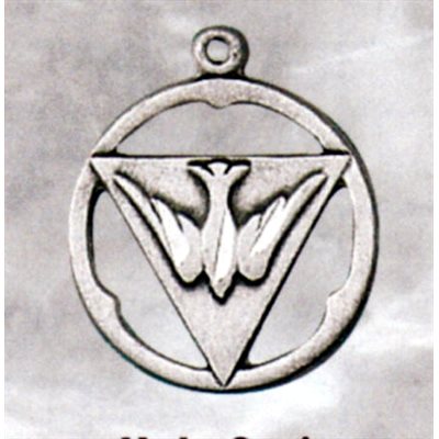Médaille Saint Esprit 3 / 4" (1.9 cm) en argent sterling