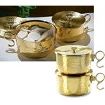 600 Host Brass Stacking Ciborium with Lid