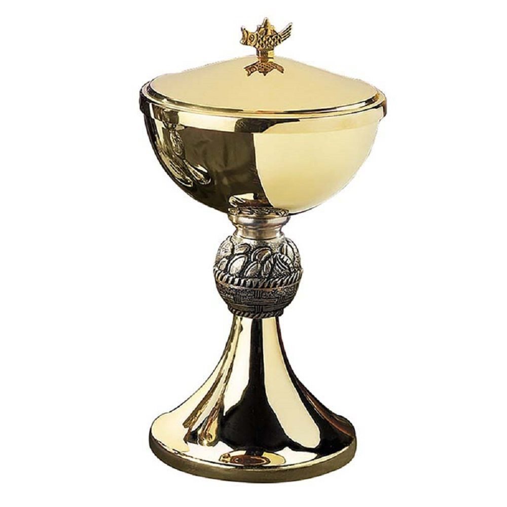 Loaves & Fish Ciborium with Cover, 8 3 / 4" H