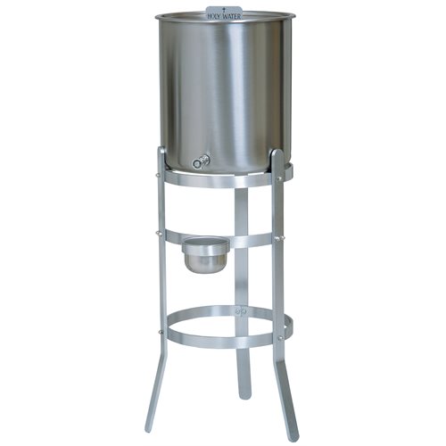 Holy Water Tank and Stand, 6 gallons