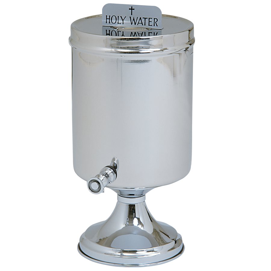 Holy / Baptismal Water Urn 2 gallons 15'' H. x 7" D