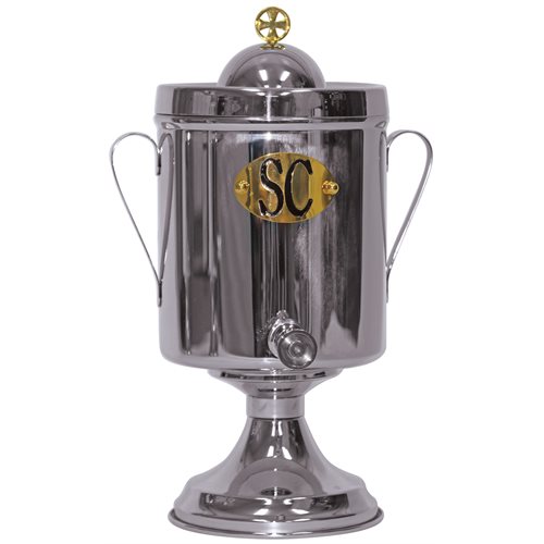 Bishop Urn for Holy Oil, One Gallon Capacity 15'' Ht.