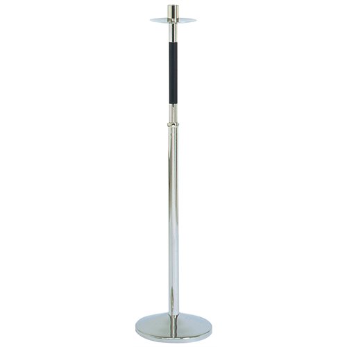 Processional Torch, Stainless Steel 42'' H. x 10.5" Base