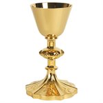 Chalice 8 3 / 4" Ht., 24K Bright Gold Plated