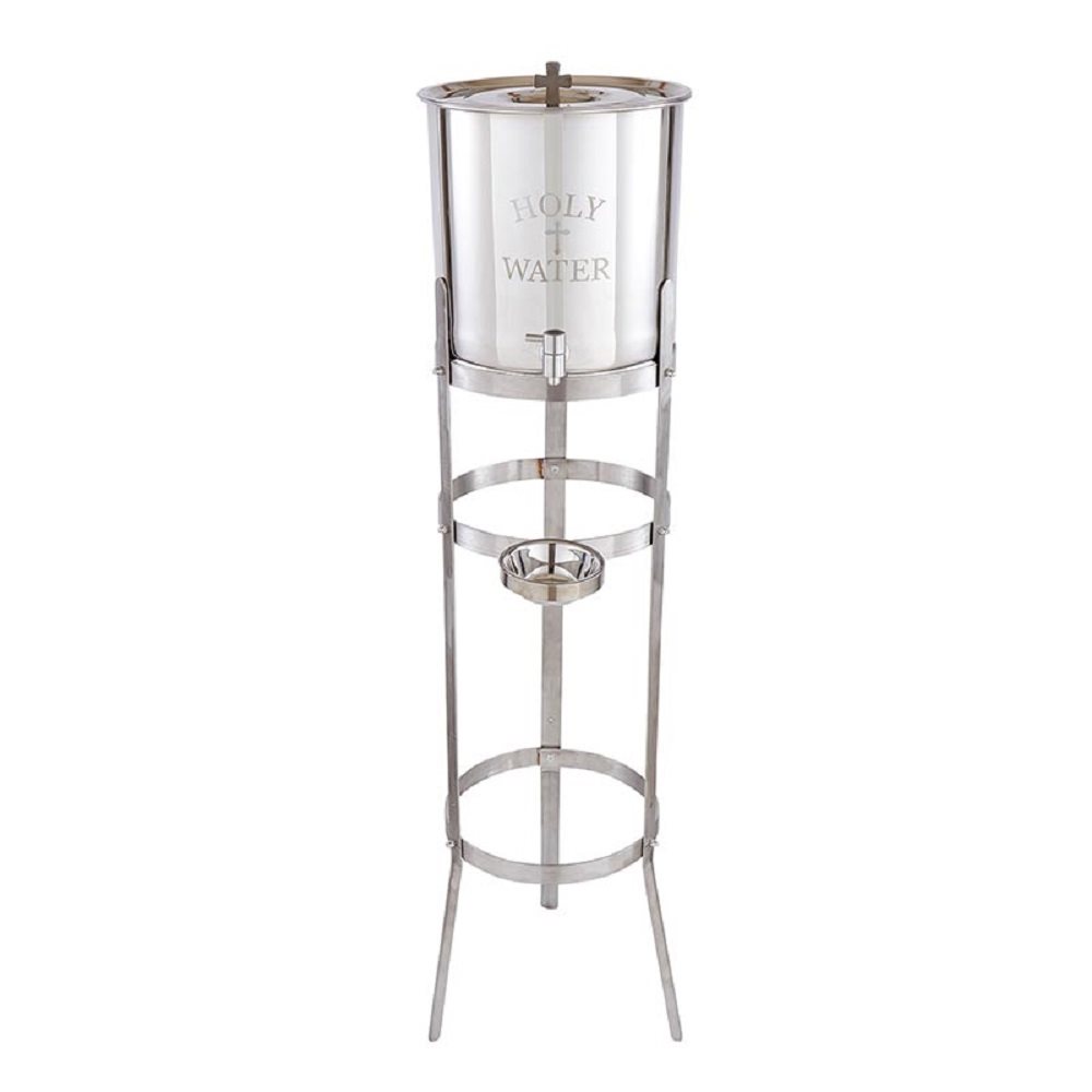 Holy Water Receptacle - 5 Gallons with Stand