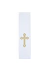 White Chasuble & Stole L5062 100% polyester