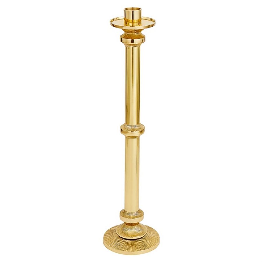 San Marino Series Tall Altar Candlestick, 24" Ht