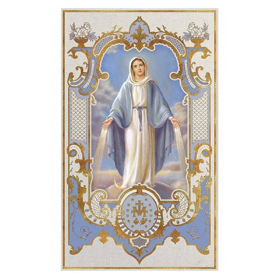Bannière «Immaculée-Conception» 24" x 40" (61 x 102 cm) / un