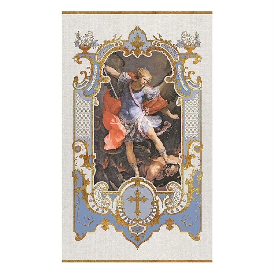 Bannière «Saint Michel» 24" x 40" (61 x 102 cm) / un