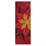 Poinsettia Banner, 24" x 72" (61 x 182 cm)  /  ea