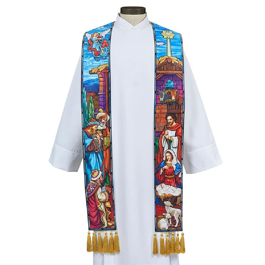 Nativity Collection Overlay Stole