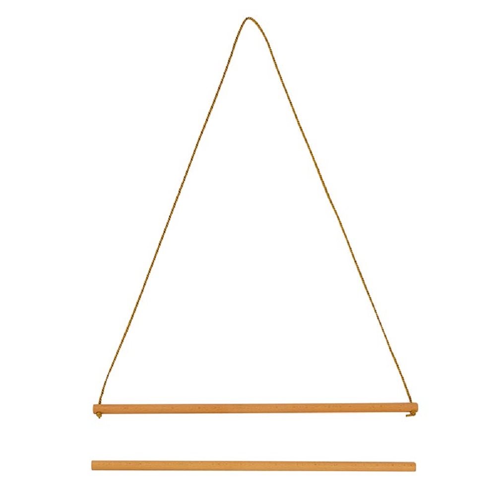 Support de bannière en bois pour bannières de 24" (61 cm)