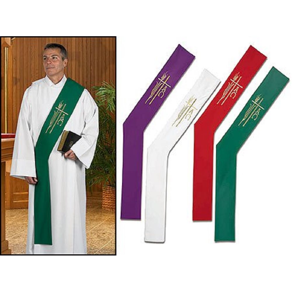 Alpha Omega Deacon Stoles - Set of 4