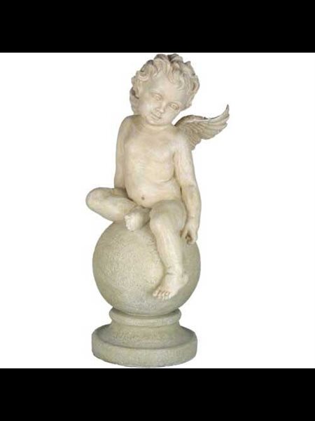 Statue Ext. Ange Mike 16" (40.6 cm) Ht. en FDV