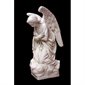 Fiberglass Adoration Kneeling Angel Outdoor Statue, 56" Ht.